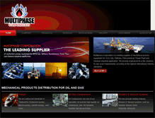 Tablet Screenshot of multiphase-corp.com